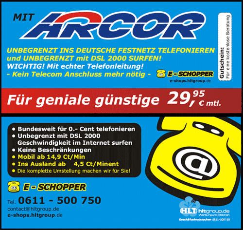 ARCOR Flyer
