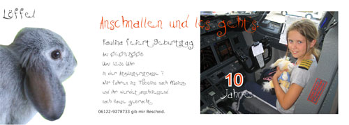 Einladung